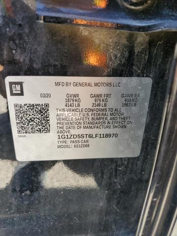 2020 CHEVROLET MALIBU LT - 1G1ZD5ST6LF118970