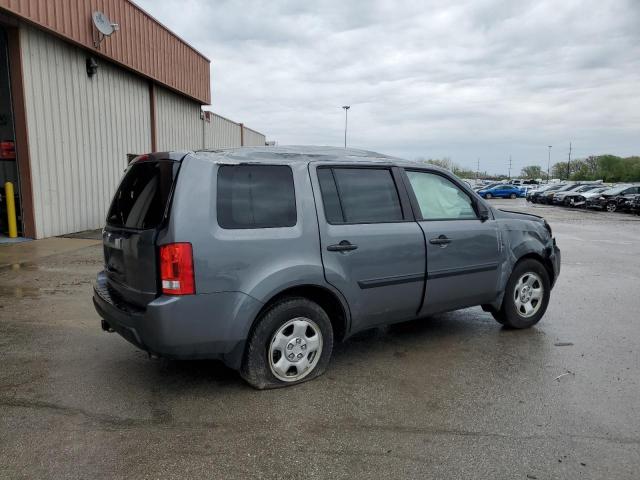 Vin: 5fnyf3h2xab012099, lot: 54966215, honda pilot lx 20103