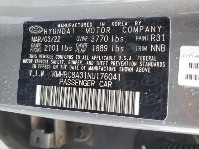 2022 HYUNDAI VENUE SEL - KMHRC8A31NU176041