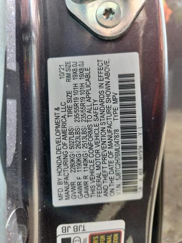 2021 ACURA RDX ADVANC 5J8TC2H76ML047878