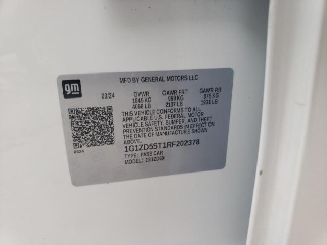 2024 CHEVROLET MALIBU LT - 1G1ZD5ST1RF202378