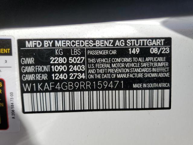 2024 MERCEDES-BENZ C 300 W1KAF4GB9RR159471