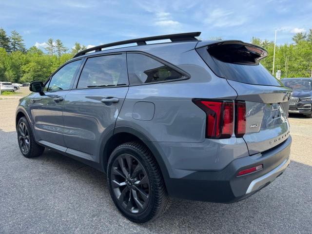 KIA SORENTO EX 2021 gray  gas 5XYRHDLF2MG069814 photo #4