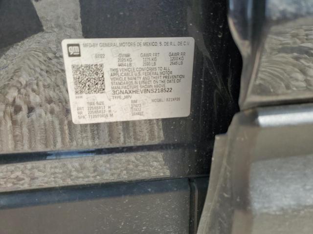 2022 CHEVROLET EQUINOX LS 3GNAXHEV8NS218522
