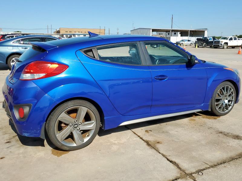 Vin: kmhtc6ae1du164742, lot: 56278785, hyundai veloster turbo 20133