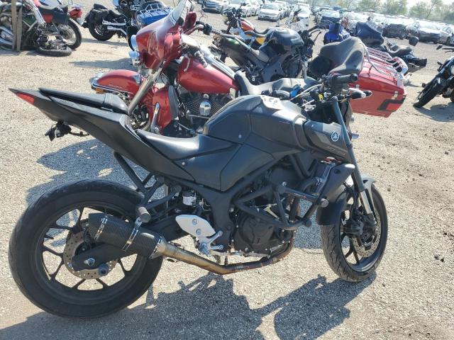 YAMAHA MT-03 2021 black  gas MH3RH20Y5MK005398 photo #1