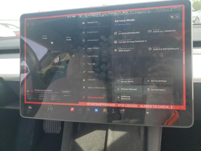 2023 TESLA MODEL 3 - 5YJ3E1EA8PF654309
