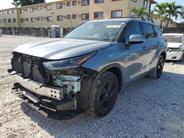 Vin: 5tdzzrah2ms067837, lot: 57457195, toyota highlander l 2021 img_1