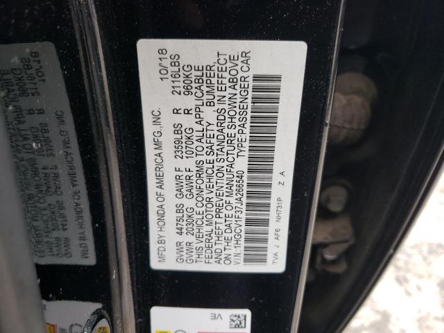 2018 HONDA ACCORD SPO - 1HGCV1F37JA266540