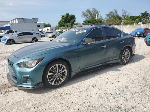 Vin: jn1ev7ap6jm351908, lot: 58056805, infiniti q50 luxe 2018 img_1