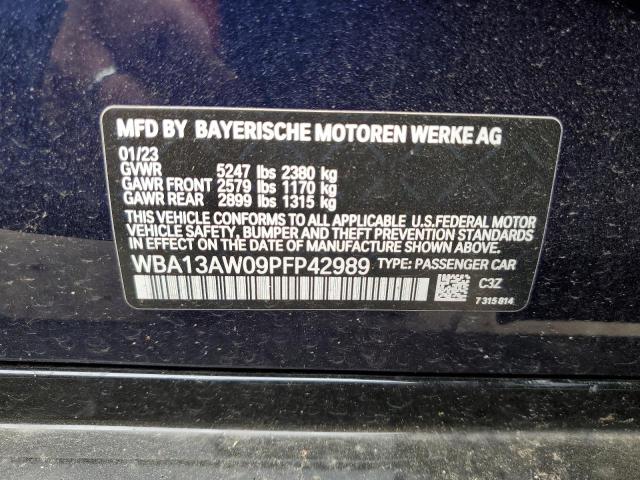 2023 BMW M440XI GRA WBA13AW09PFP42989