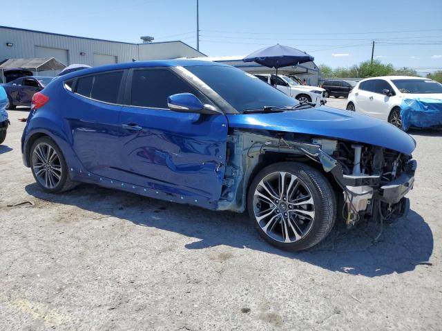 Vin: kmhtc6ae2gu284652, lot: 59053595, hyundai veloster turbo 20164
