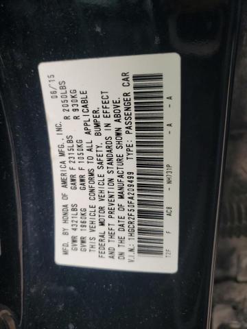 2015 HONDA ACCORD SPO - 1HGCR2F50FA209499