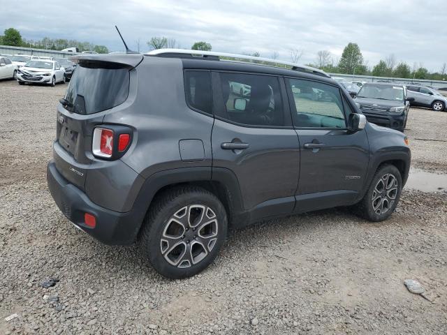 Vin: zaccjadt1gpc91200, lot: 57720475, jeep renegade limited 20163