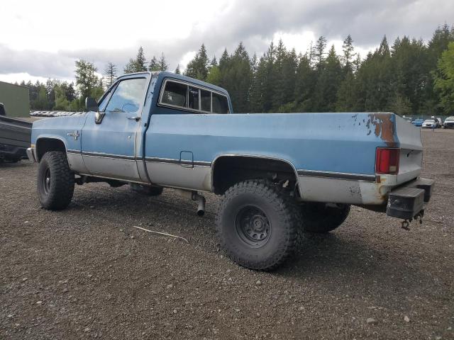 CHEVROLET K10 1981 blue  gas 1GCEK14D1BZ116258 photo #3