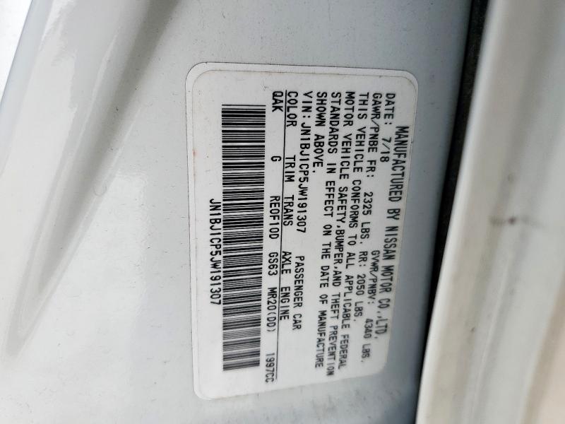 2018 NISSAN ROGUE SPOR - JN1BJ1CP5JW191307
