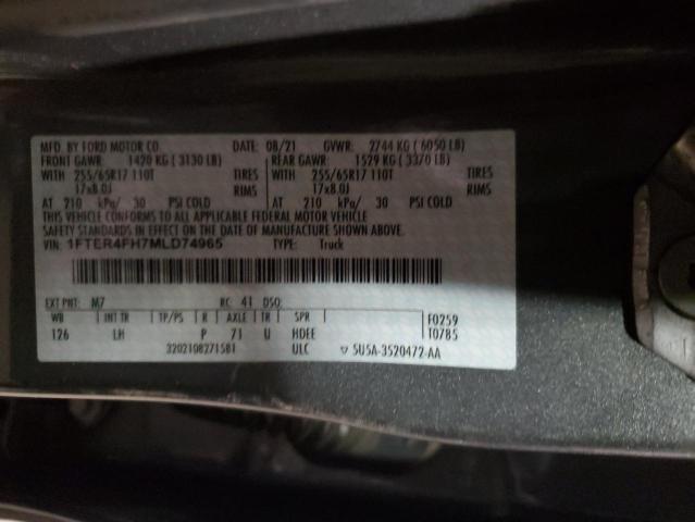 2021 FORD RANGER XL - 1FTER4FH7MLD74965