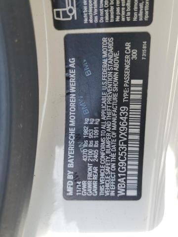 2015 BMW 228 XI SUL WBA1G9C53FVX96439