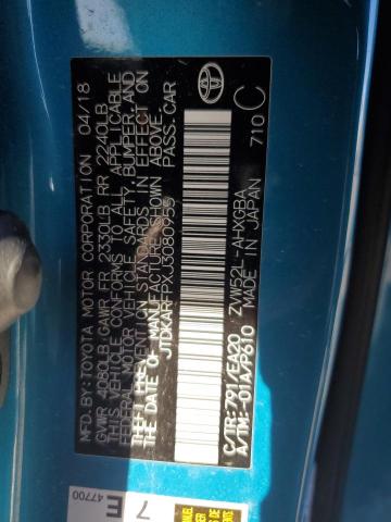 2018 TOYOTA PRIUS PRIM - JTDKARFPXJ3080955