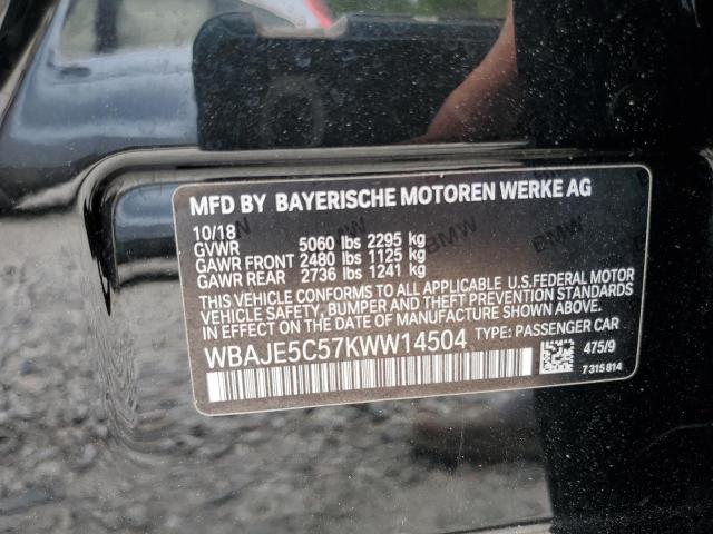 2019 BMW 540 I - WBAJE5C57KWW14504