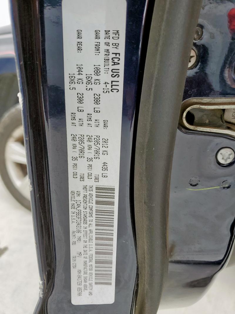 2015 JEEP PATRIOT SP - 1C4NJPBB3FD343106