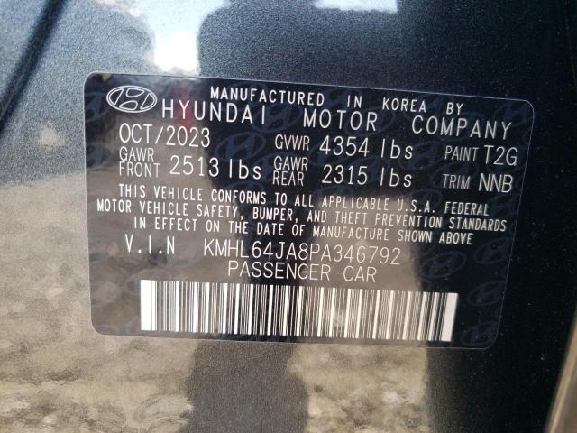 2023 HYUNDAI SONATA SEL KMHL64JA8PA346792