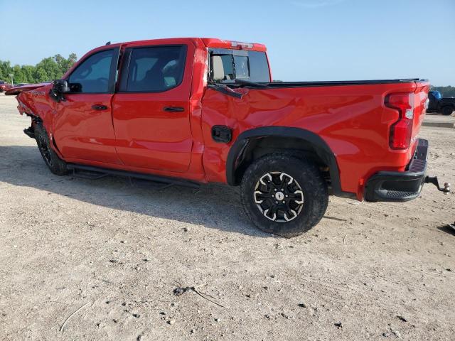 CHEVROLET SILVERADO 2022 red  gas 3GCUDHEL8NG652276 photo #3