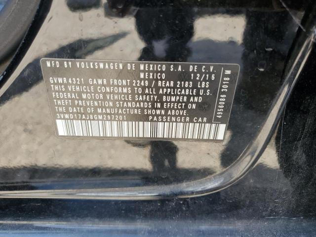 2016 VOLKSWAGEN JETTA SPOR - 3VWD17AJ8GM297201