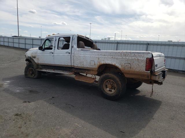 FORD F350 1997 white  diesel 1FTJW36F3VEA94191 photo #3