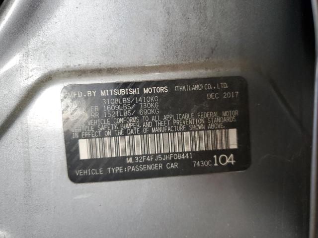 2018 MITSUBISHI MIRAGE G4 - ML32F4FJ5JHF08441