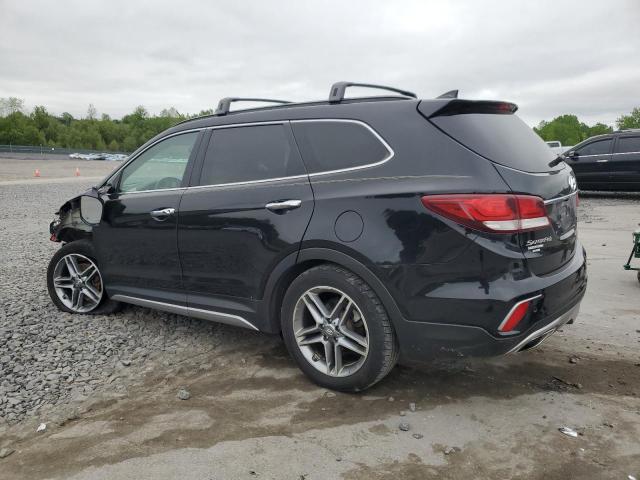 Vin: km8srdhf8hu189768, lot: 57305375, hyundai santa fe se ultimate 20172
