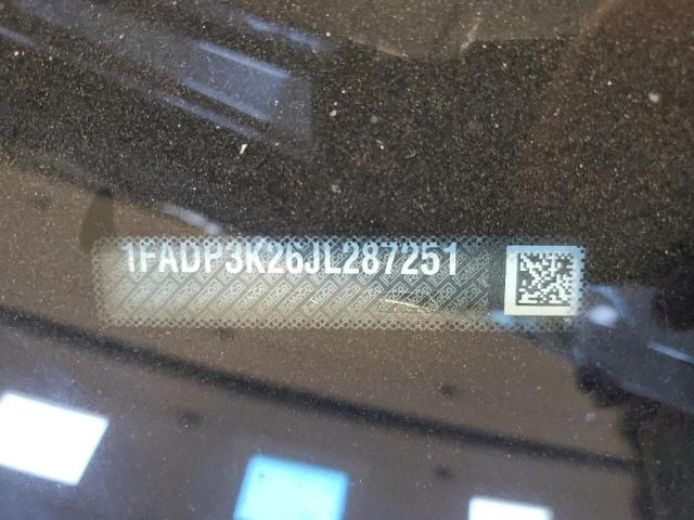 2018 FORD FOCUS SE 1FADP3K26JL287251