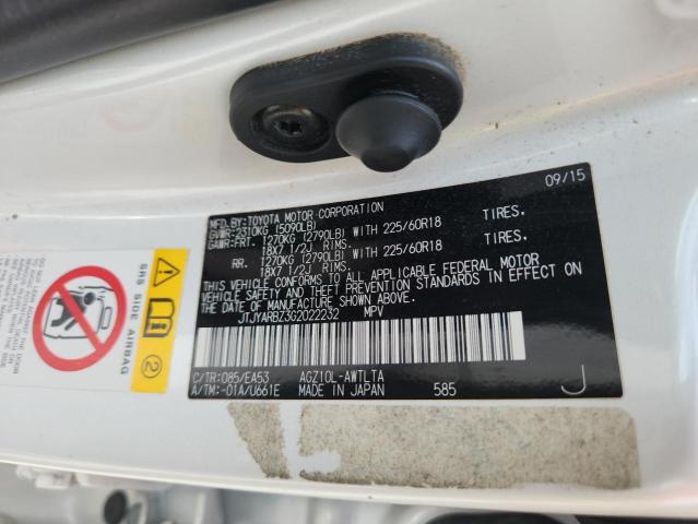 2016 LEXUS NX 200T BA JTJYARBZ3G2022232