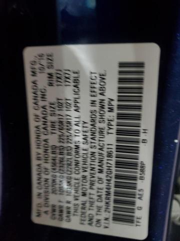 2016 HONDA CR-V SE - 2HKRM4H42GH718611