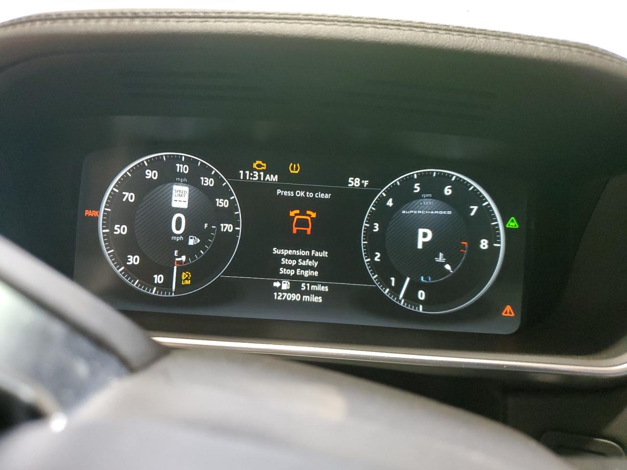 LAND ROVER RANGE ROVER SUPERCHARGED