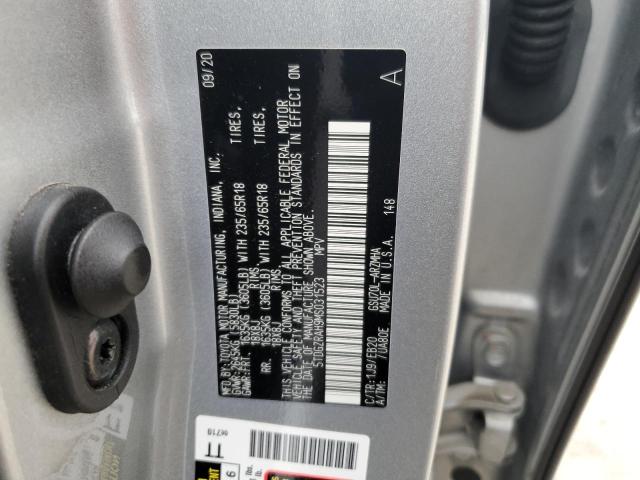 2021 TOYOTA HIGHLANDER - 5TDGZRAH9MS031523