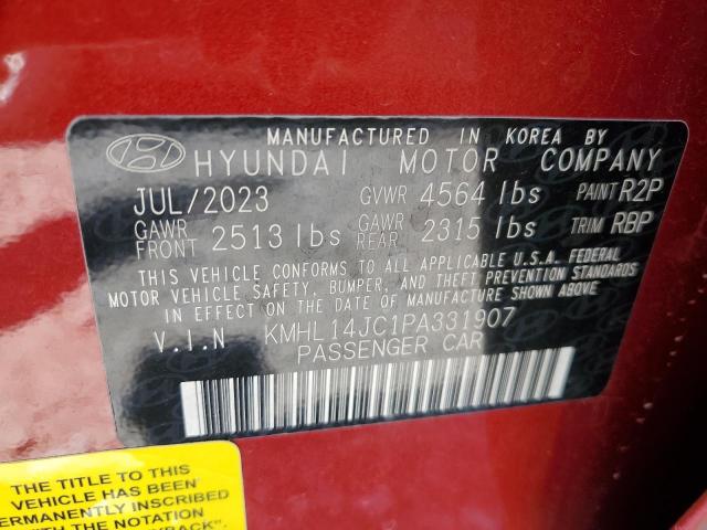 KMHL14JC1PA331907 2023 HYUNDAI SONATA