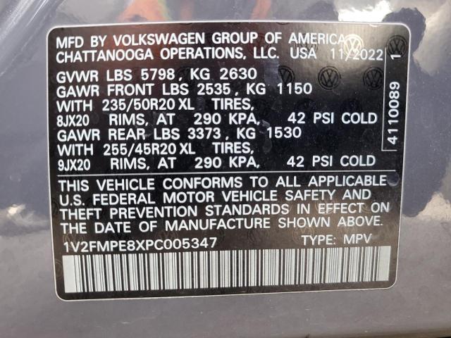 2023 VOLKSWAGEN ID.4 PRO S 1V2FMPE8XPC005347