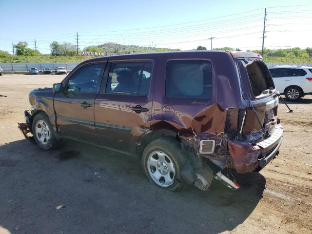 Vin: 5fnyf4h26bb090225, lot: 57269735, honda pilot lx 20112