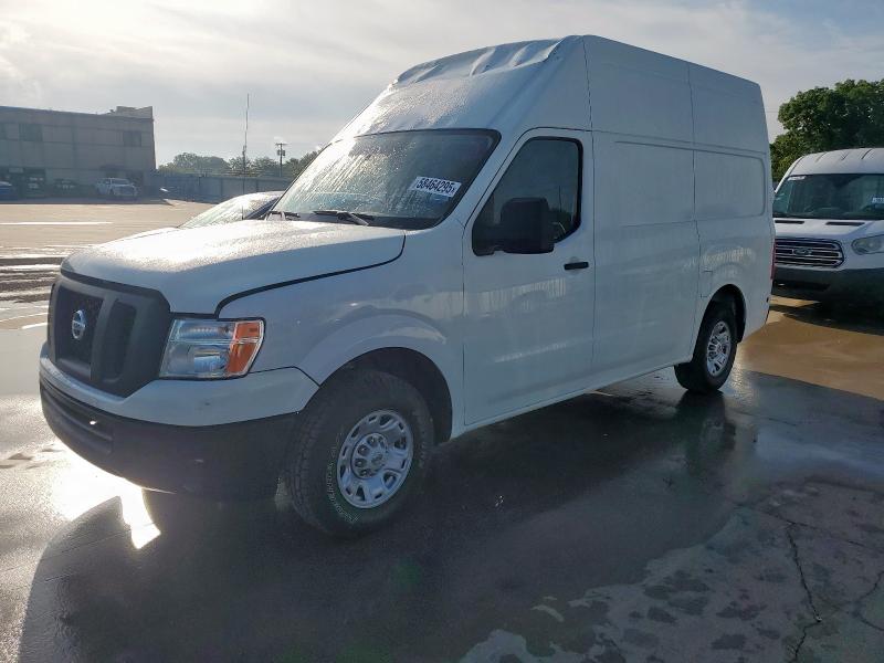 NISSAN NV 2500 S 2019 white  gas 1N6BF0LY9KN809153 photo #1