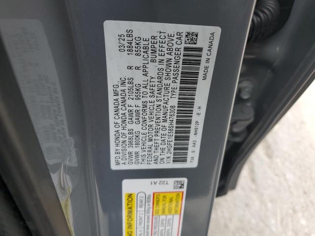 2025 HONDA CIVIC SI 2HGFE1E58SH476308