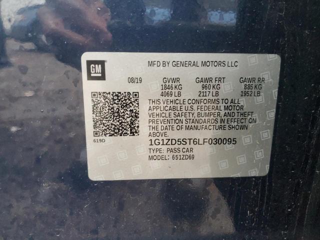 2020 CHEVROLET MALIBU LT - 1G1ZD5ST6LF030095