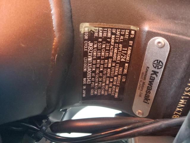 2025 KAWASAKI ZX1002 M JKBZXVM1XSA009343