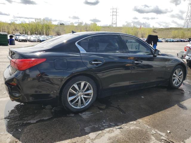 INFINITI Q50 BASE 2014 black  gas JN1BV7AR2EM700296 photo #4
