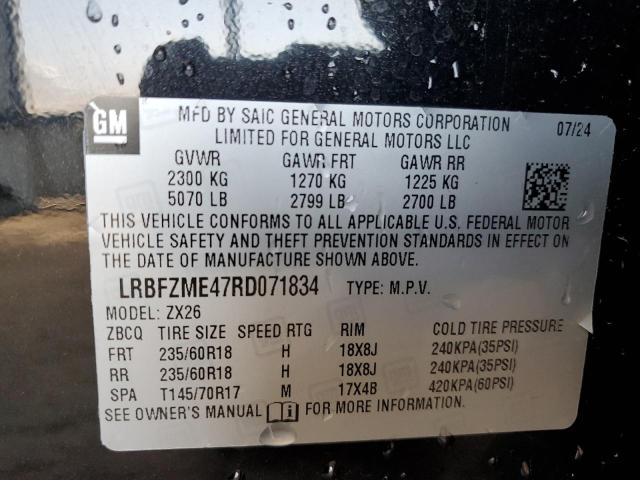 2024 BUICK ENVISION P LRBFZME47RD071834