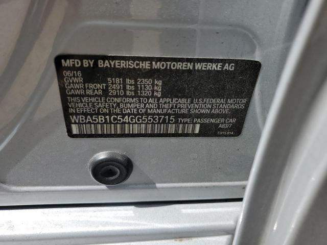 2016 BMW 535 I WBA5B1C54GG553715
