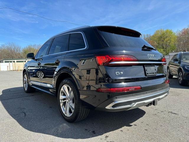 AUDI Q7 PREMIUM 2021 black  gas WA1LXAF79MD000493 photo #3