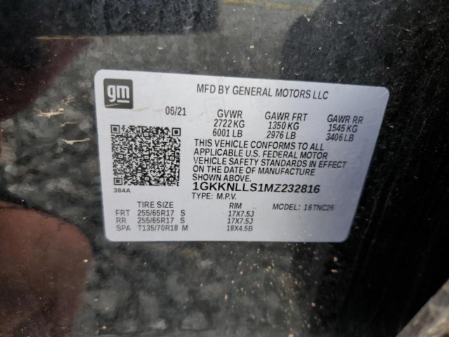 2021 GMC ACADIA AT4 - 1GKKNLLS1MZ232816