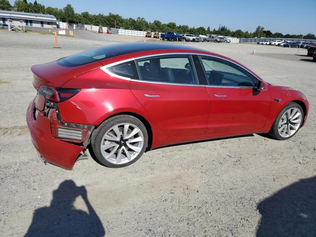 TESLA MODEL 3 2018 red  electric 5YJ3E1EA6JF061510 photo #4