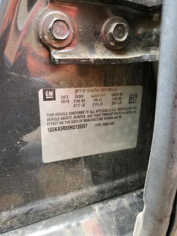 2017 CADILLAC CT6 1G6KA5RX8HU139397